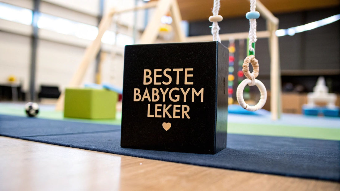 Beste leker til babygym for utvikling og lek - Naturtre.no