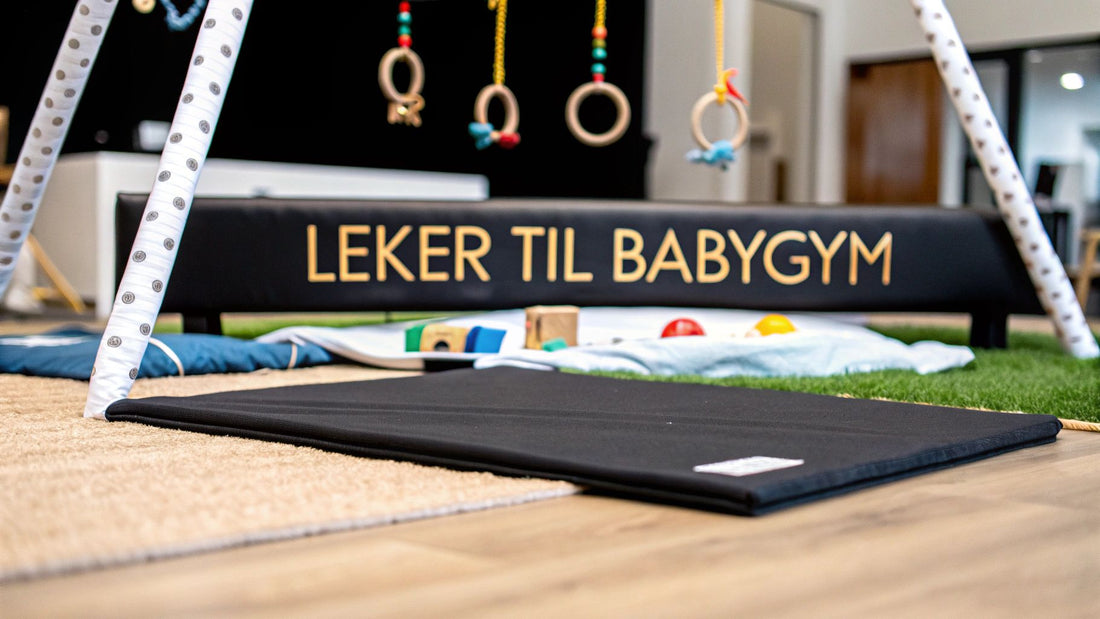 De beste leker til babygym for din baby - Naturtre.no