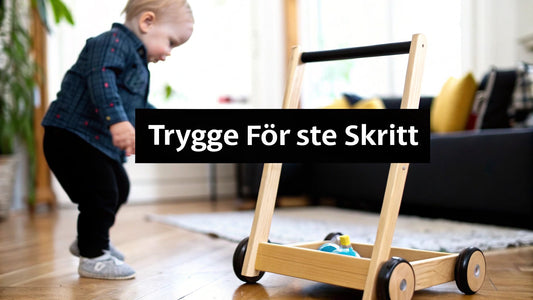 Lær å gå vogn guiden for trygge første skritt - Naturtre.no